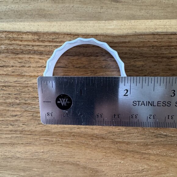 Cookie Cutters Lot 6 Square & Round Scalloped Frame Shape Dough Pastry 3 Sizes - Picture 8 of 8